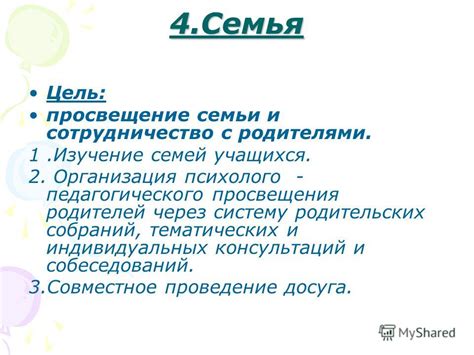 Шаг 3. Организация визитов и собеседований с потенциальными школами