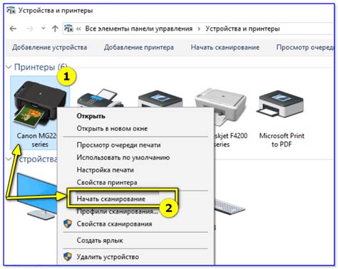 Шаг 3. Размещение документа на сканере и его сканирование