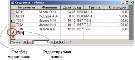 Шаг 4: Ввод данных в таблицу