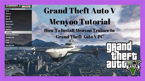 Шаг 4: Запуск Menyoo в GTAV