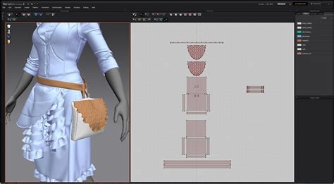 Шаг 4: Импорт ткани в Marvelous Designer