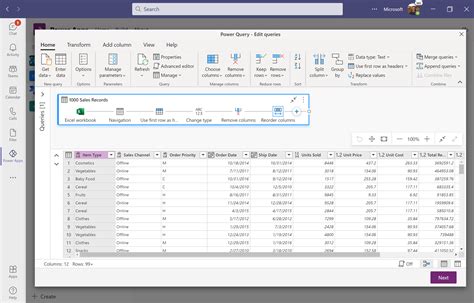 Шаг 4: Проверка работоспособности и использование Power Query