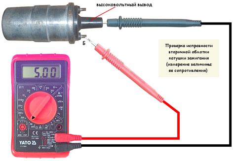 Шаг 4: Проверка сопротивления катушки зажигания
