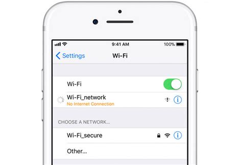 Шаг 5: Проверьте настройки Wi-Fi на iPhone