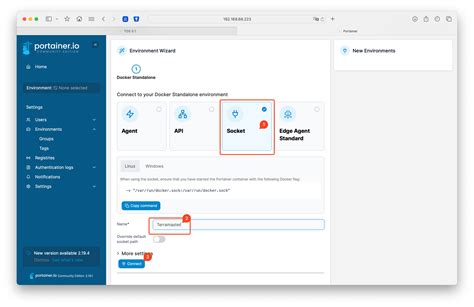 Шаг 6: Настройка и использование portainer.io