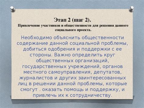 Шаг 7: Запрос поддержки от других участников