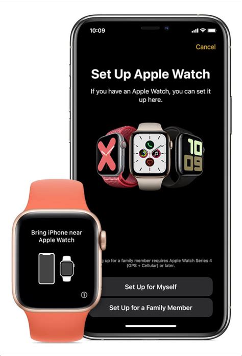 Шаг 7: Поднесите iPhone к Apple Watch