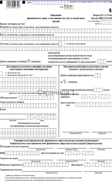 Шаг 7: Получение ИНН через представительство налогоплательщика