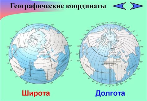 Широта и долгота