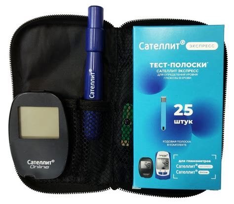 Экспресс-тесты для измерения сахара