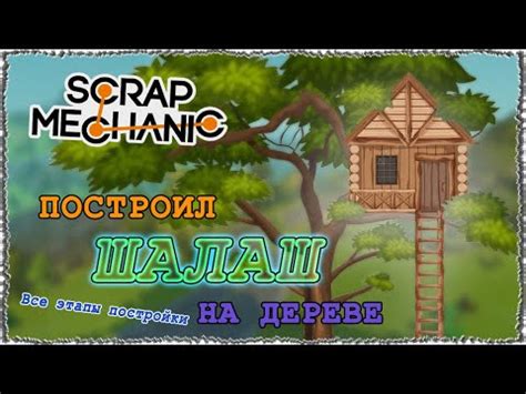 Этапы постройки дома на дереве