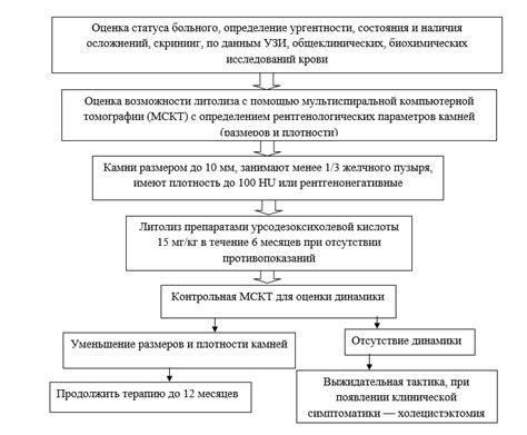 Эффективность литолитической терапии