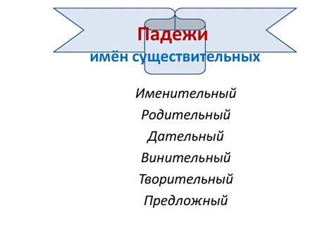  Как определить падеж существительных 