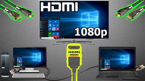  Как подключить компьютер к телевизору по HDMI 