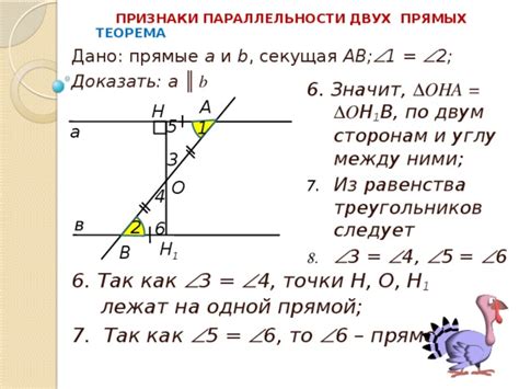  Понятие равенства прямых 