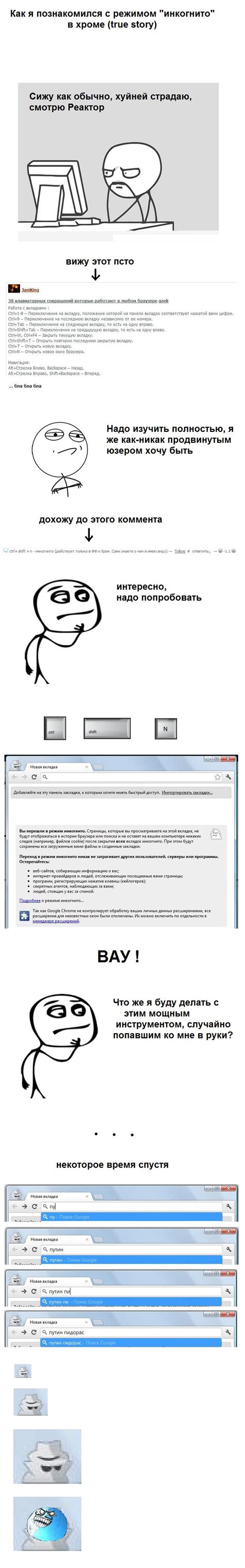  Потенциальные проблемы, связанные с режимом инкогнито 