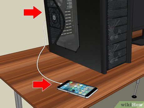 1. Подключите iPhone к компьютеру