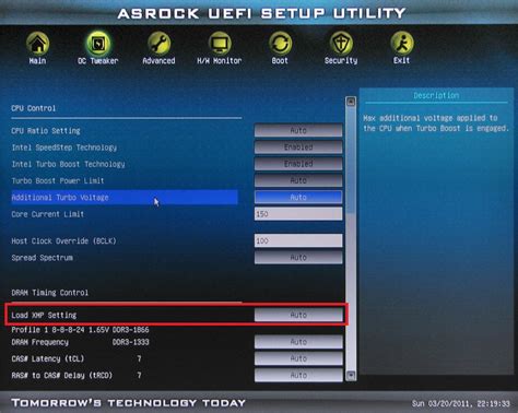 ASRock BIOS UEFI: инструкция по увеличению оперативной памяти