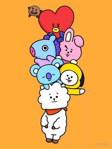 BT21: герои и их внешний вид