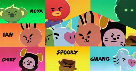 BT21: список персонажей и их характеристики