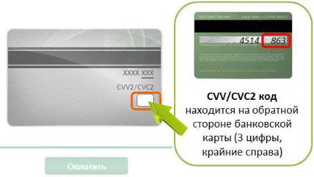 CVV – трехзначный номер