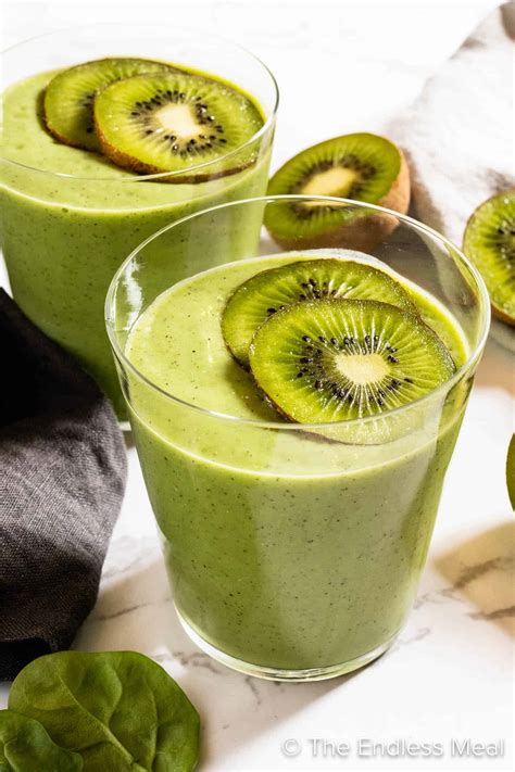 Kiwi smoothie must have для освежающего и вкусного дня