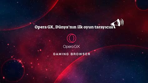 Opera GX - браузер для геймеров