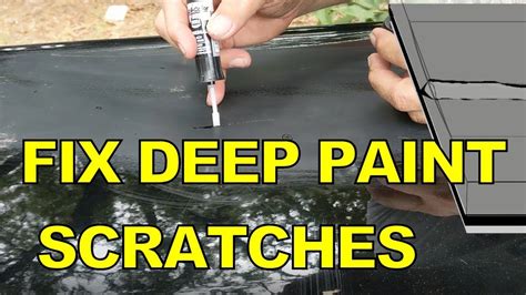 Paint scratch repair agent: основные принципы работы