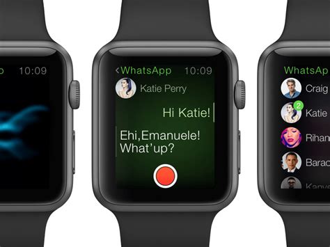 WhatsApp на Apple Watch: основная информация и функциональность