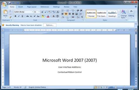 Word 2007